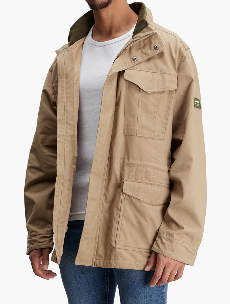 MyRunway | Shop Quiksilver Black Overcast Windbreaker Jacket for