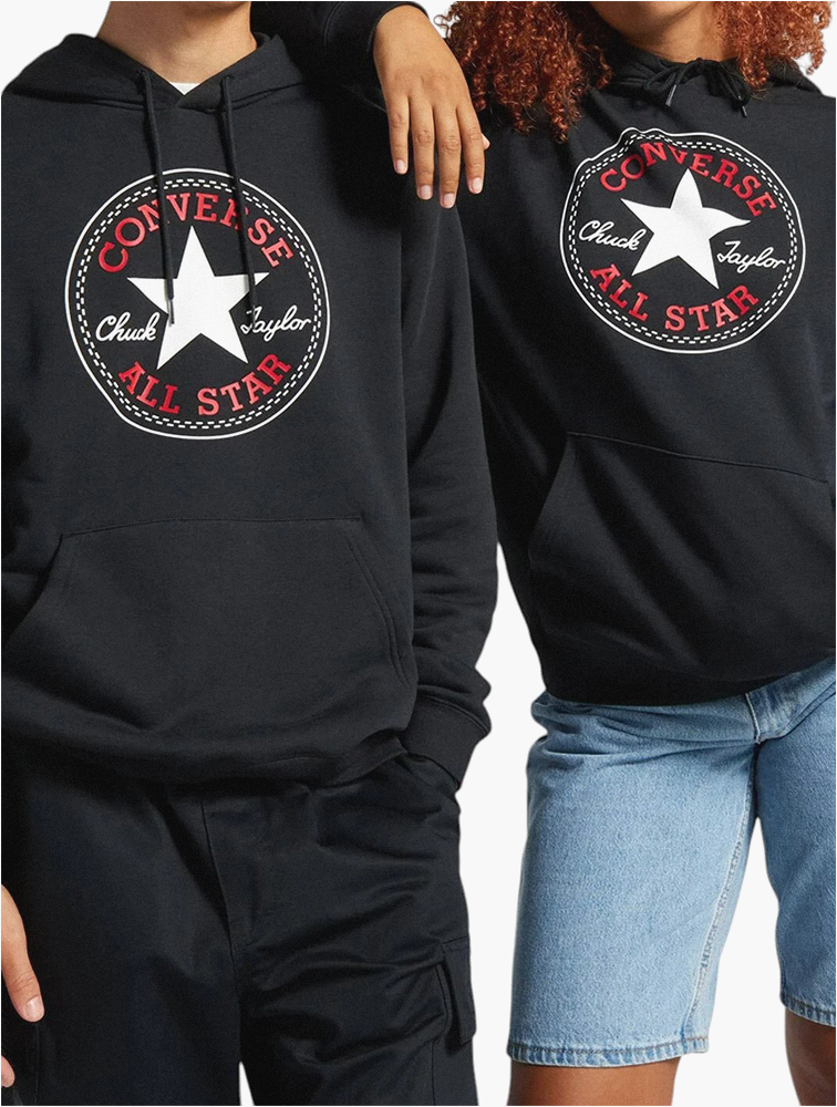 MyRunway | Shop Converse Black Go To Chuck Taylor Classic Hoodie for ...